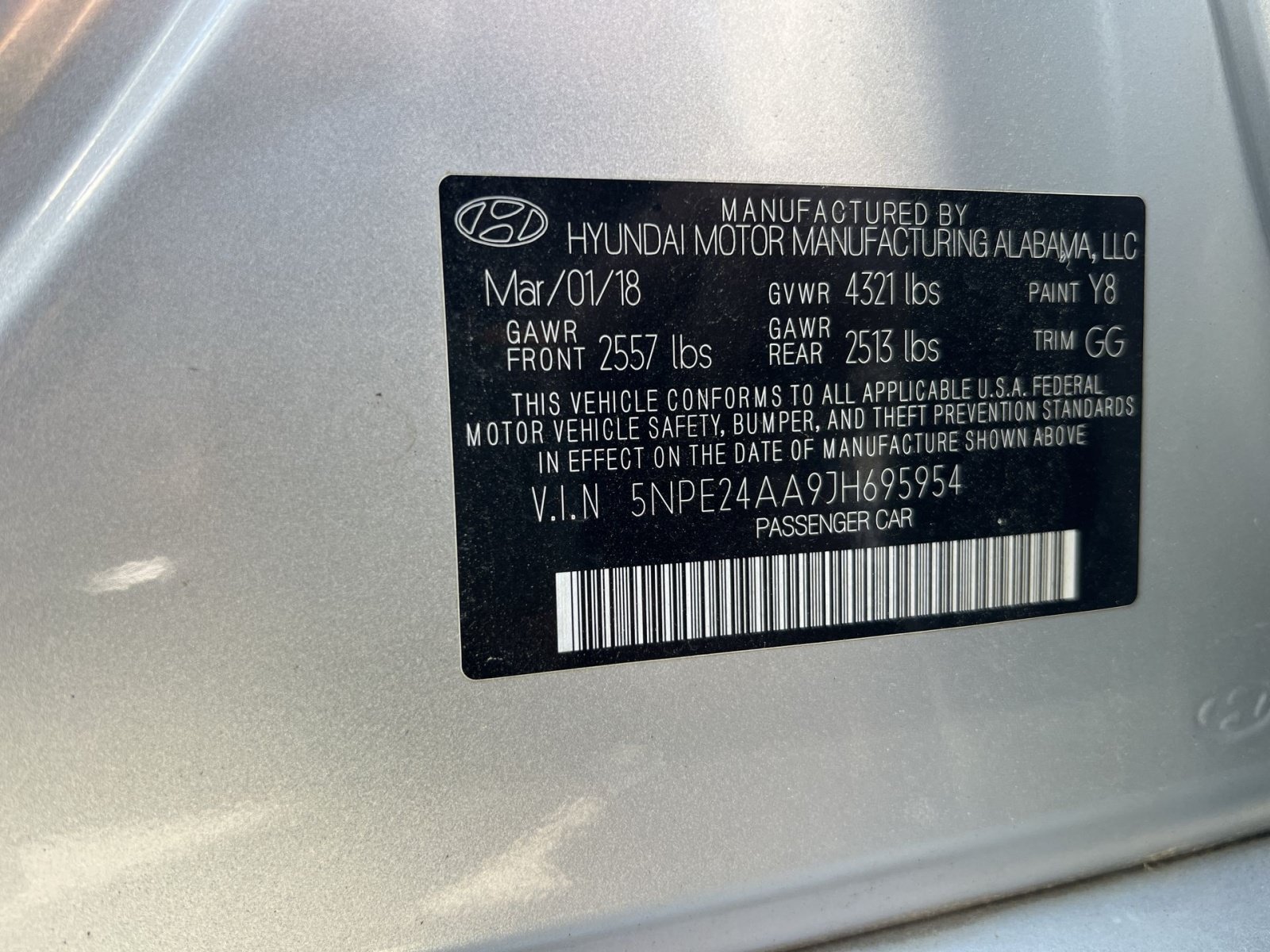 Used 2018 Hyundai Sonata ECO FWD image 24