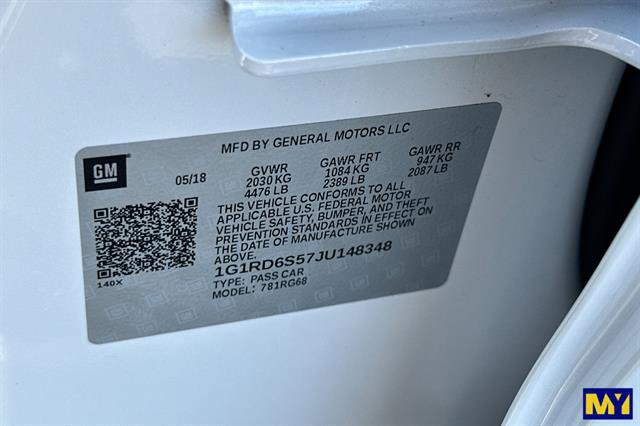 Used 2018 Chevrolet Volt Premier w/ Driver Confidence Package image 38