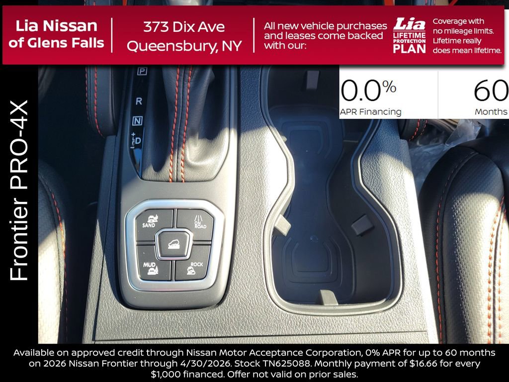 New 2026 Nissan Frontier PRO-4X w/ Pro Premium Package image 28