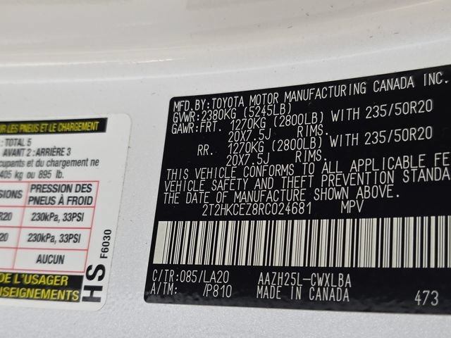 Certified 2024 Lexus NX 350h AWD w/ Vision Package image 10
