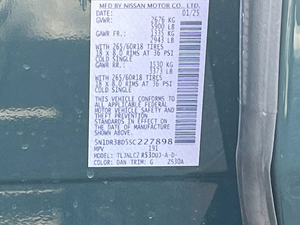 Used 2025 Nissan Pathfinder Rock Creek AWD/4WD image 32