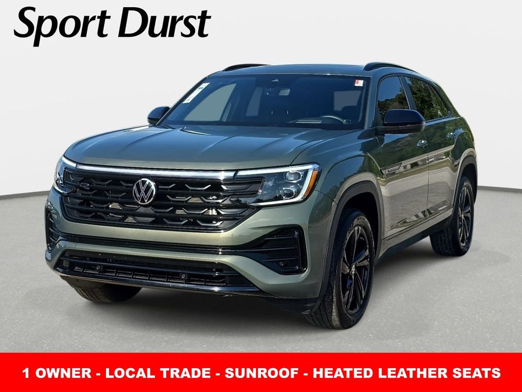 Certified 2025 Volkswagen Atlas Cross Sport SEL R-Line AWD/4WD image 1