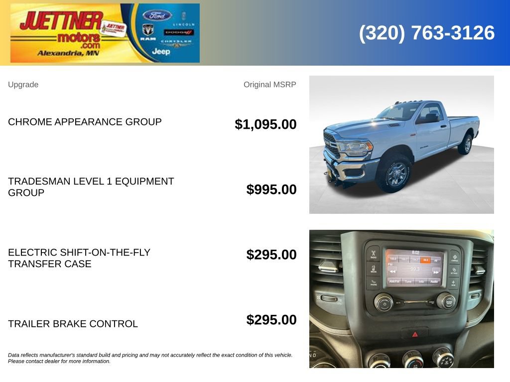 Used 2020 RAM 3500 Tradesman w/ Chrome Appearance Group AWD/4WD image 5