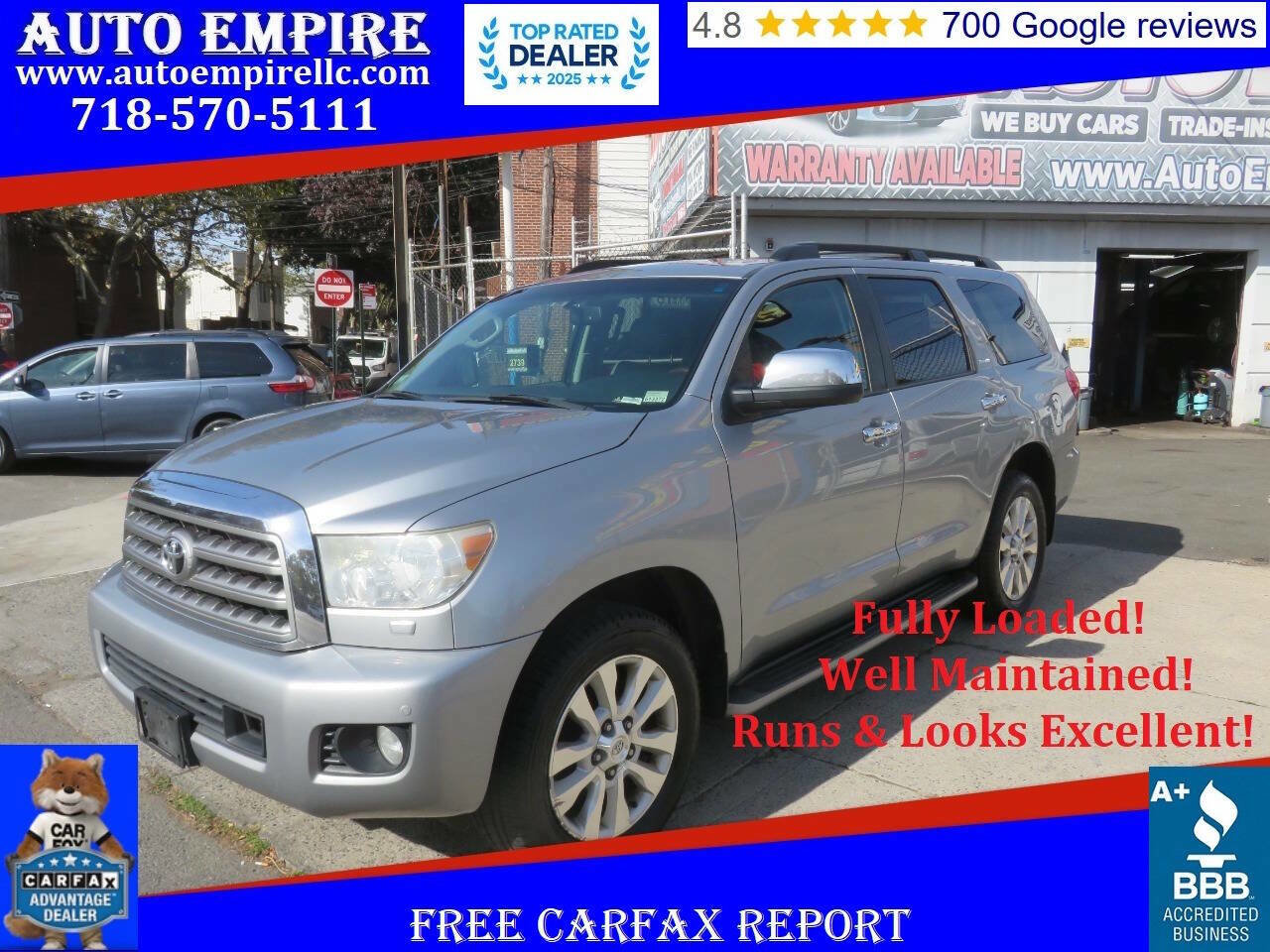 Used 2016 Toyota Sequoia Platinum image 1