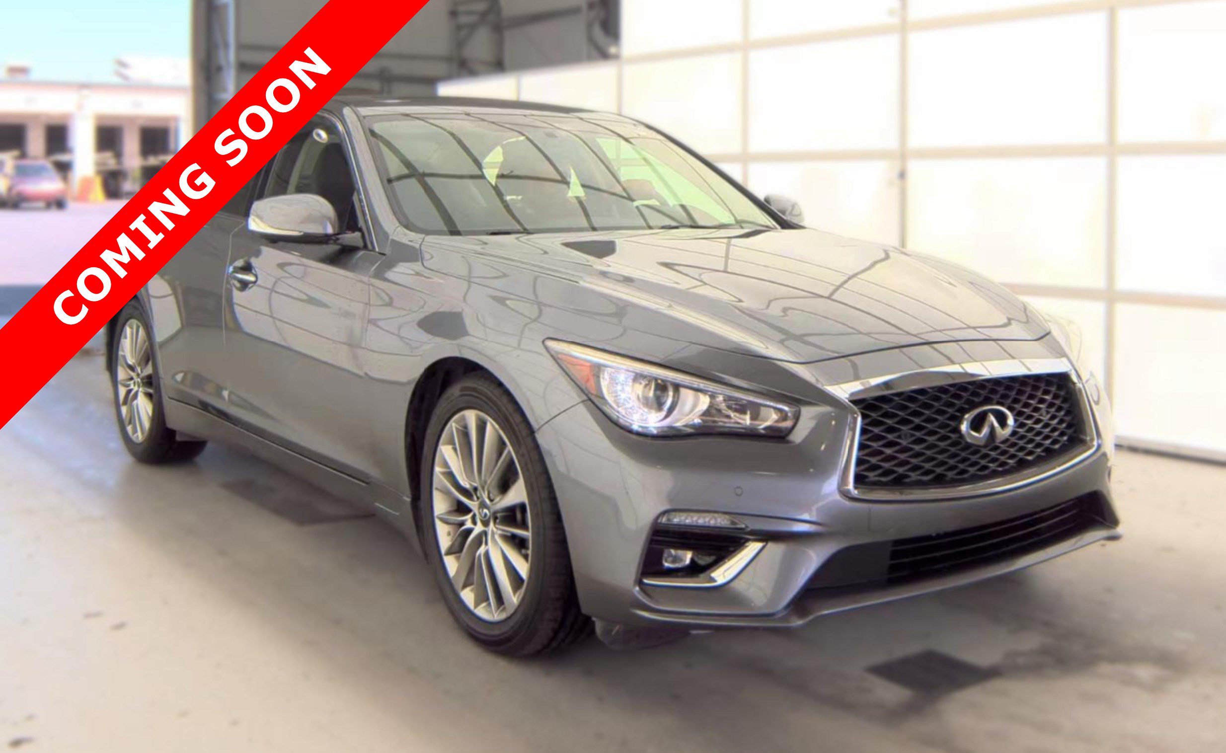 Used 2023 INFINITI Q50 Luxe w/ Cargo Package AWD/4WD image 3