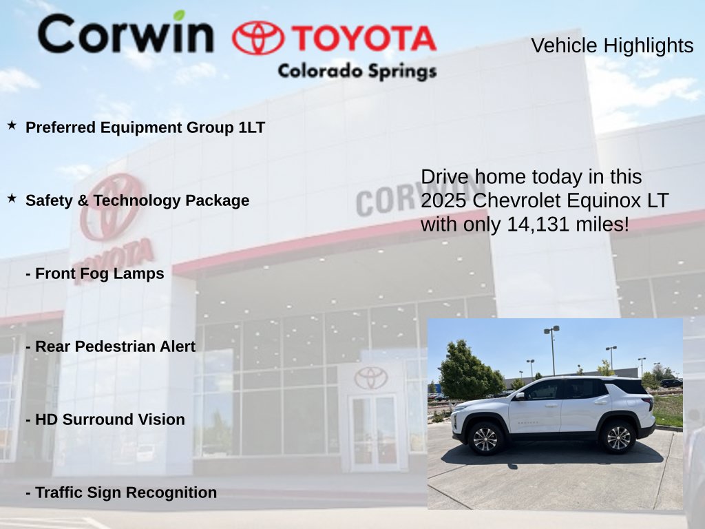 Used 2025 Chevrolet Equinox LT w/ Safety and Technology Package FWD image 6