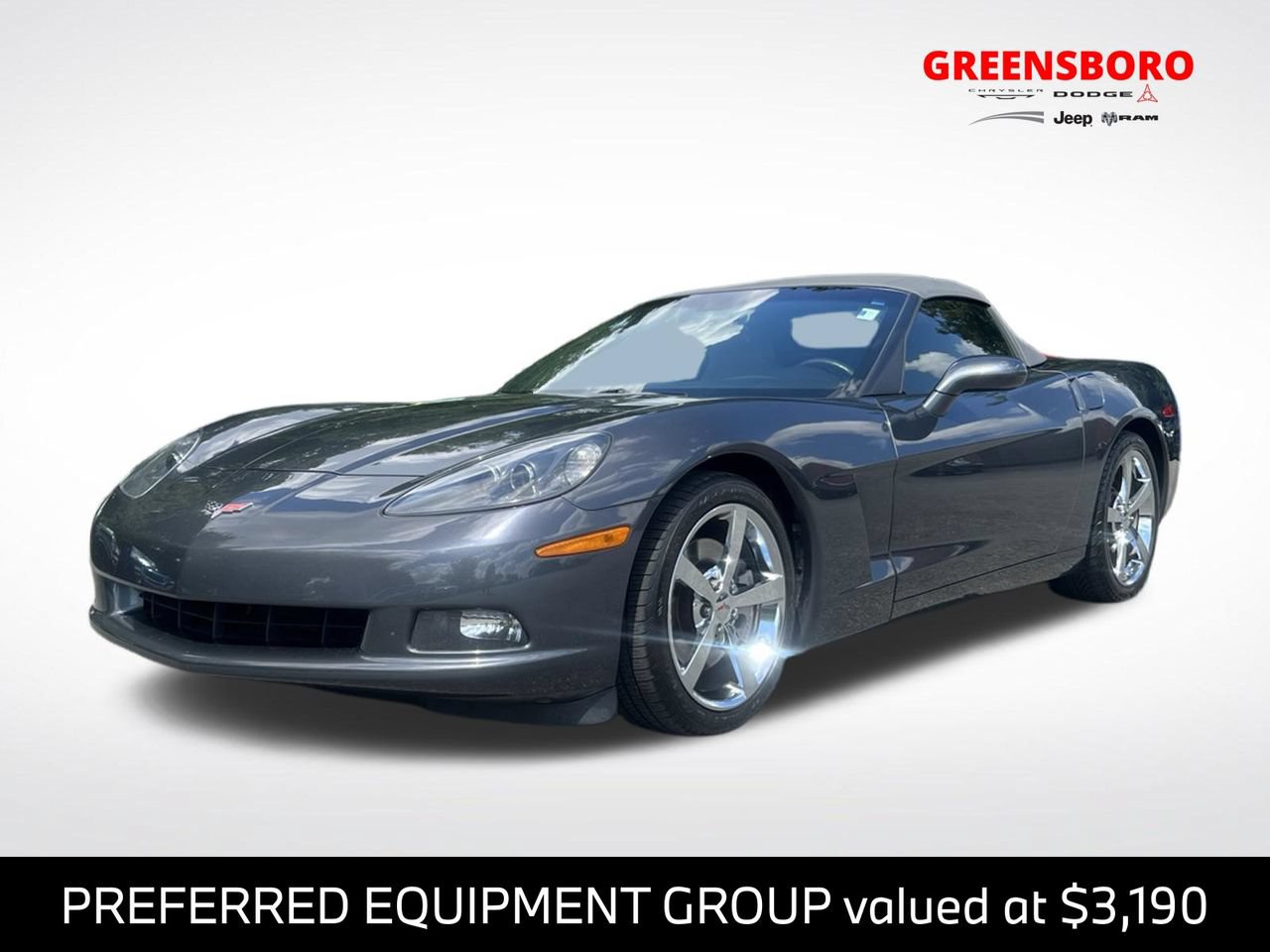 Used 2010 Chevrolet Corvette Convertible w/ Preferred Equipment Group RWD image 1