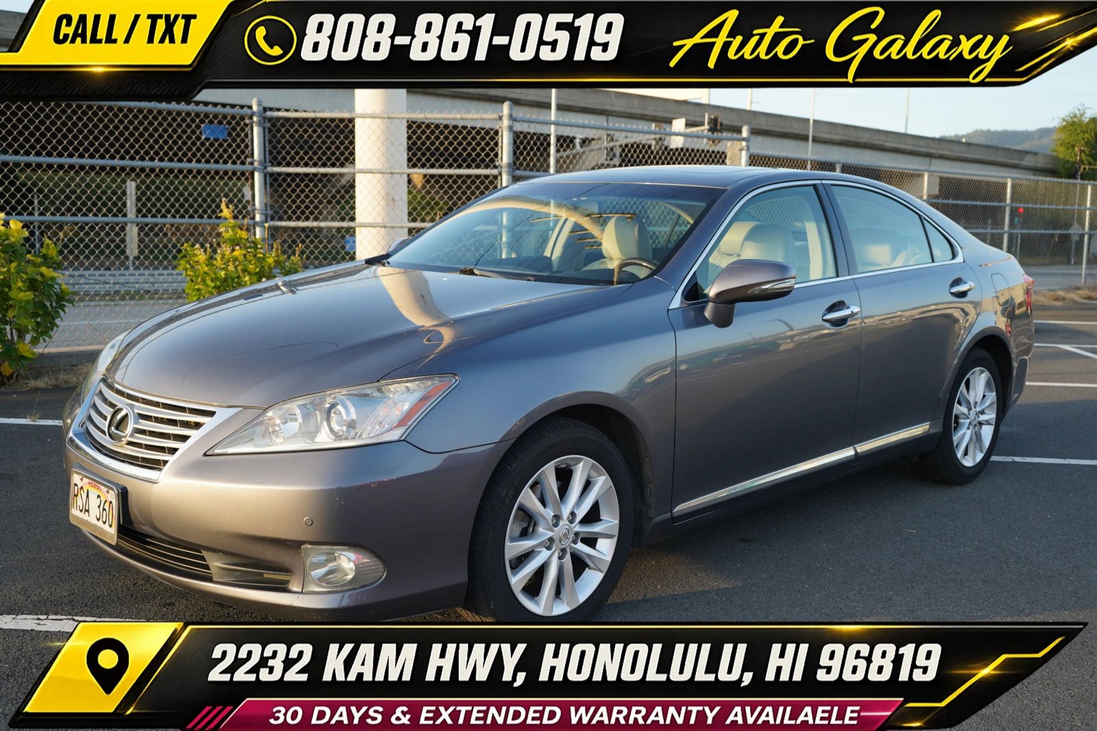 Used 2012 Lexus ES 350
