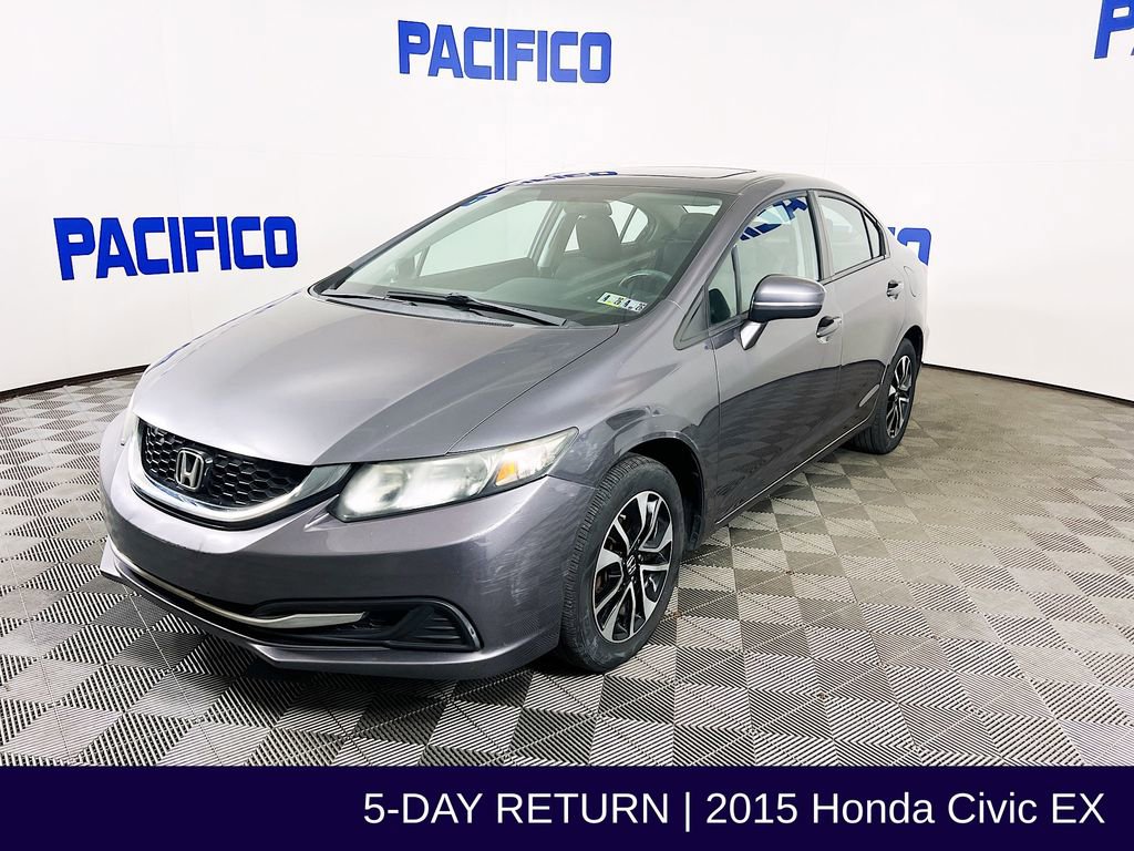 Used 2015 Honda Civic EX image 3