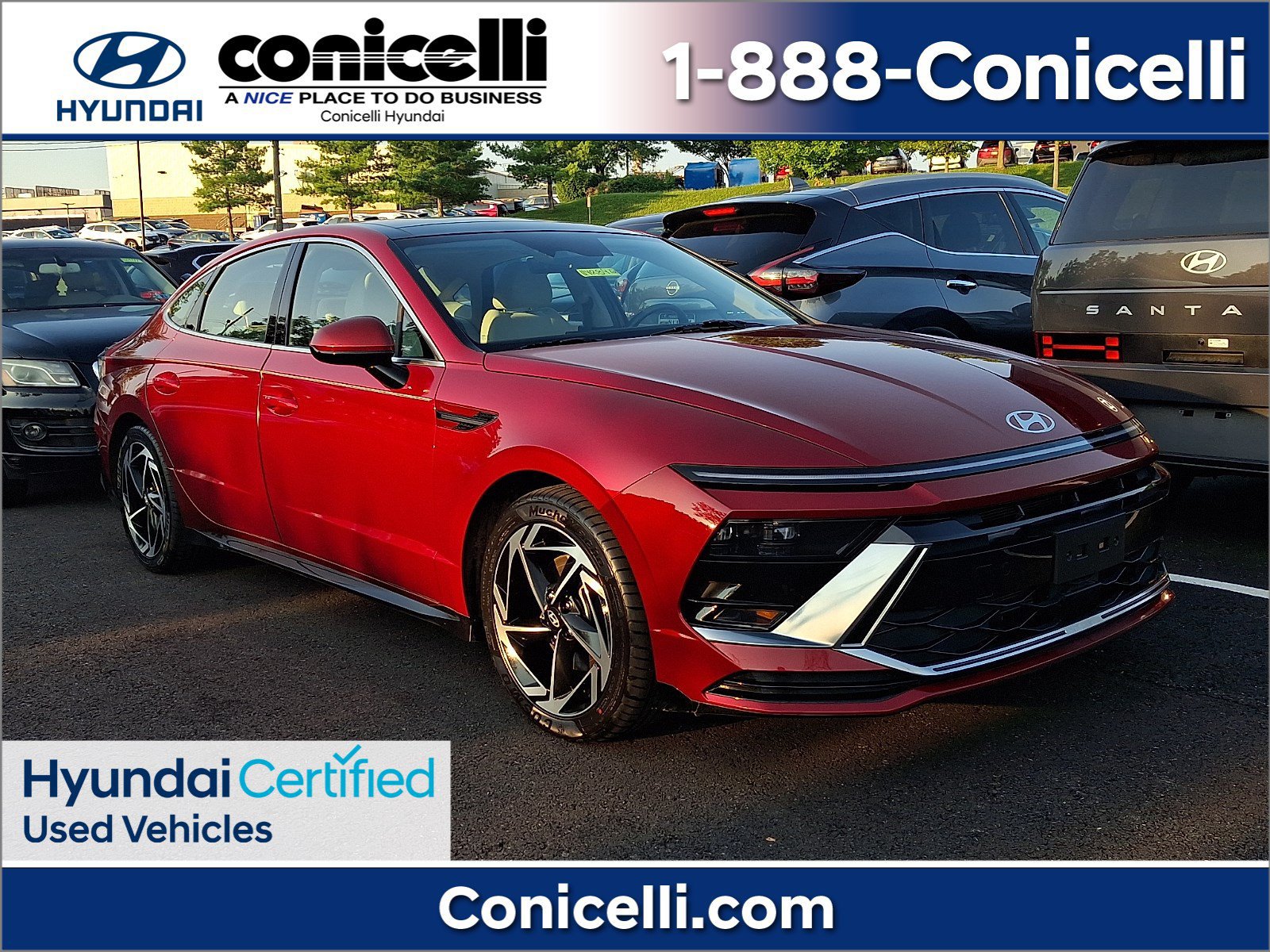 Certified 2024 Hyundai Sonata SEL w/ Convenience Package