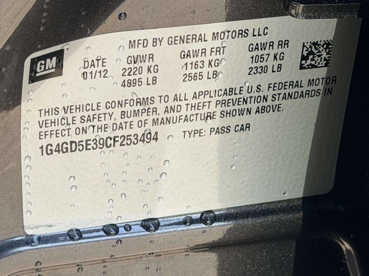 Used 2012 Buick LaCrosse Premium image 12