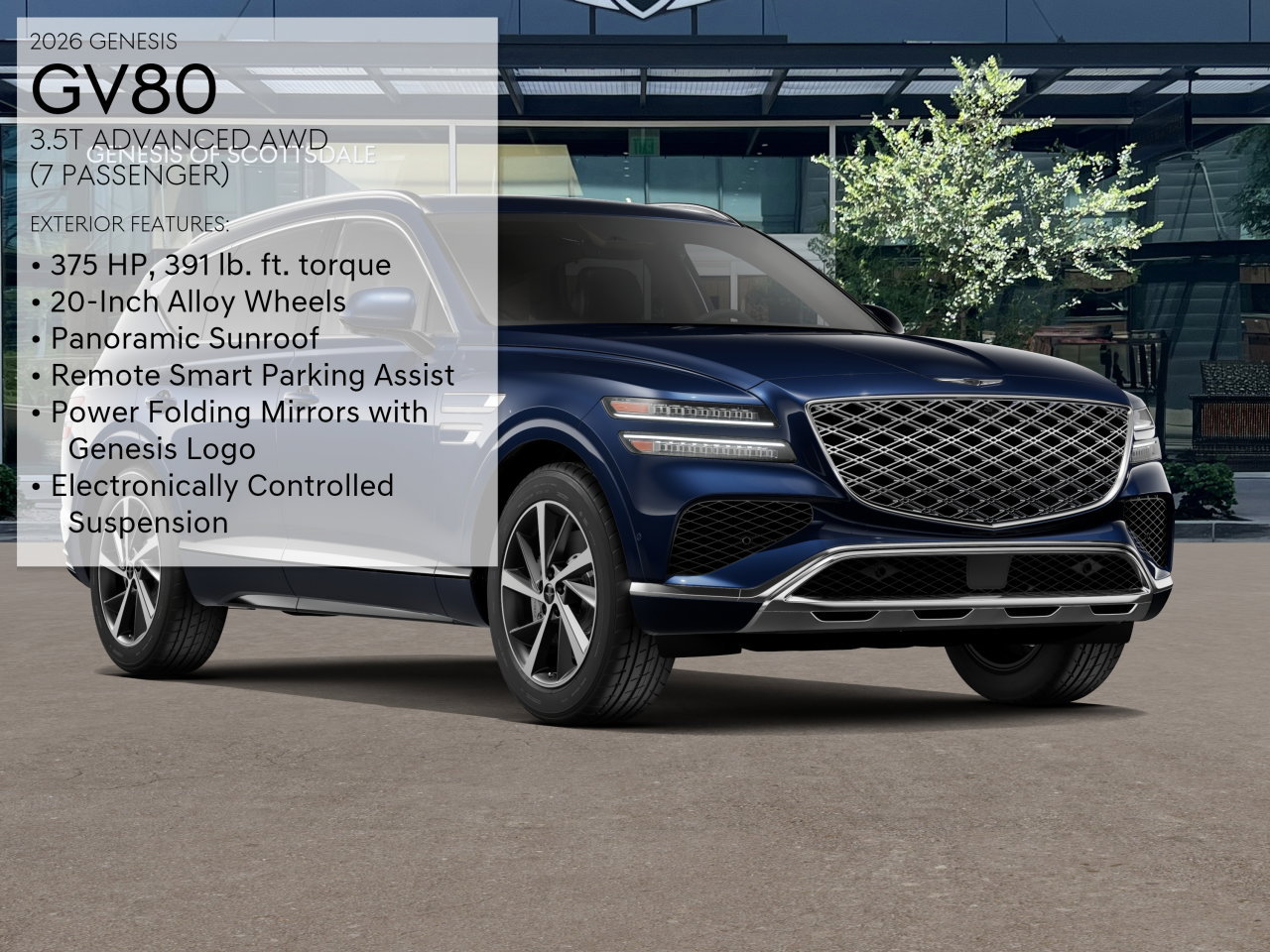New 2026 Genesis GV80 3.5T Advanced AWD/4WD image 3