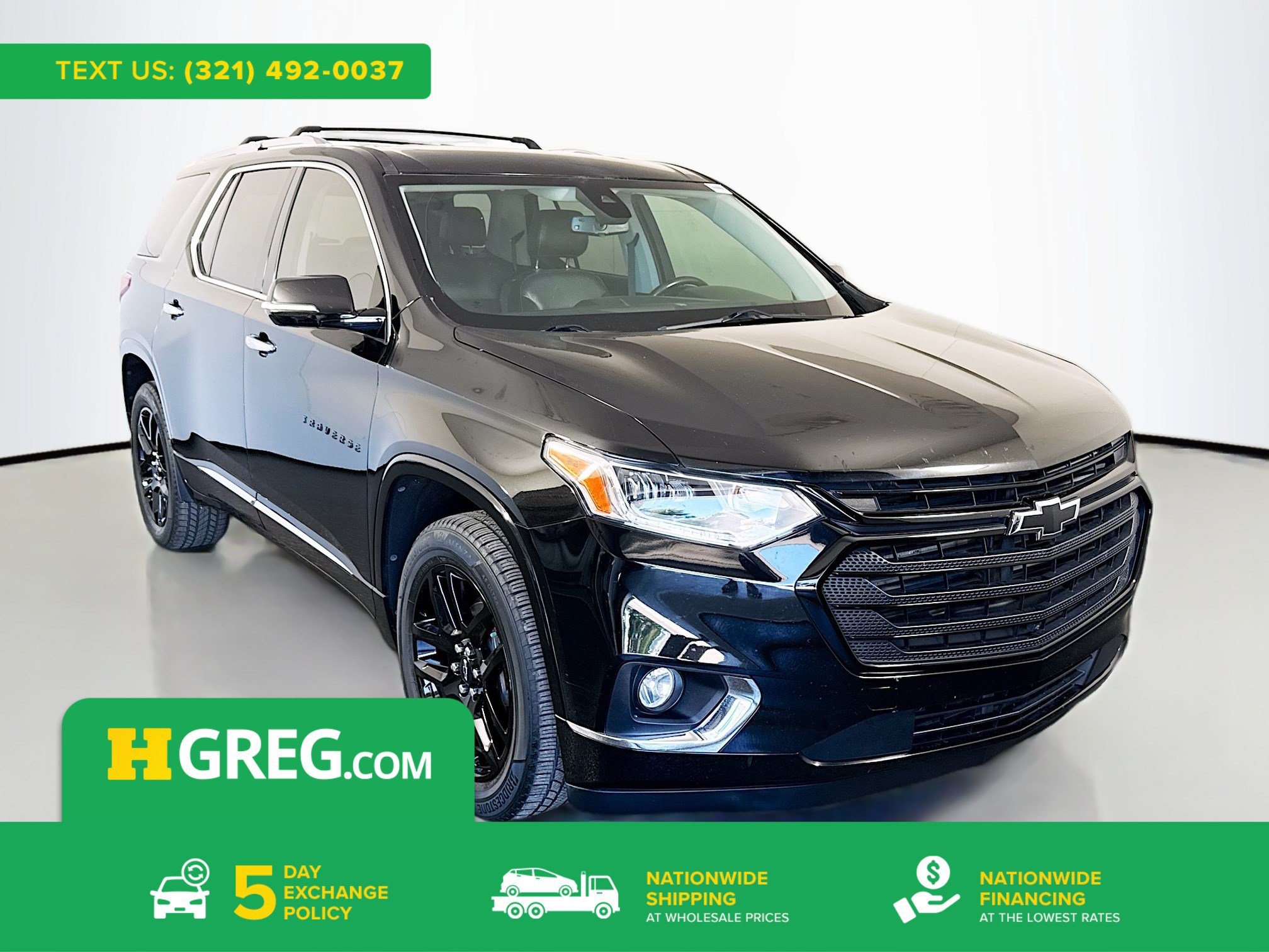 Used 2019 Chevrolet Traverse Premier w/ LPO, Blackout Package