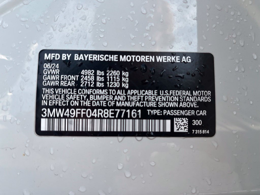 Certified 2024 BMW M340i xDrive w/ Driving Assistance Package AWD/4WD image 47