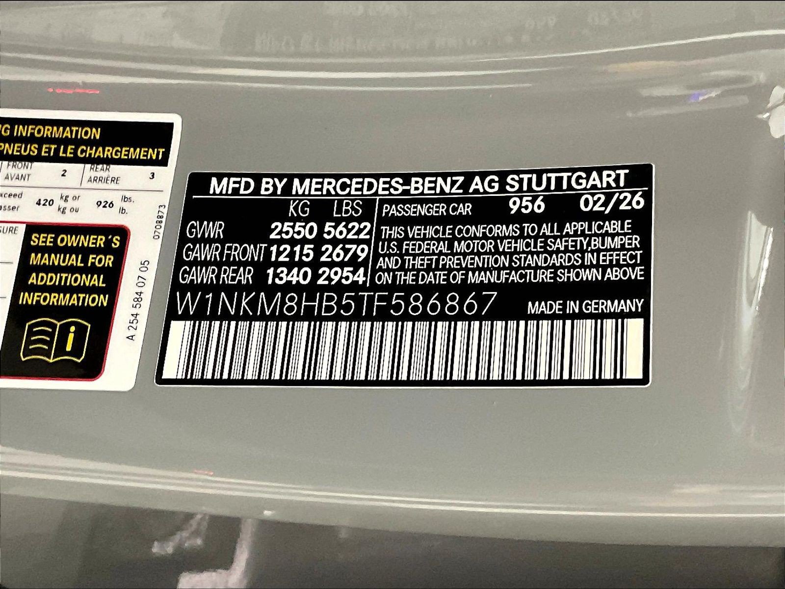 New 2026 Mercedes-Benz GLC 43 AMG 4MATIC image 20