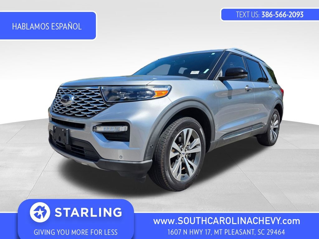 Used 2020 Ford Explorer Platinum w/ Premium Technology Package