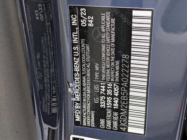 Certified 2023 Mercedes-Benz EQS 450+ 4MATIC SUV image 25