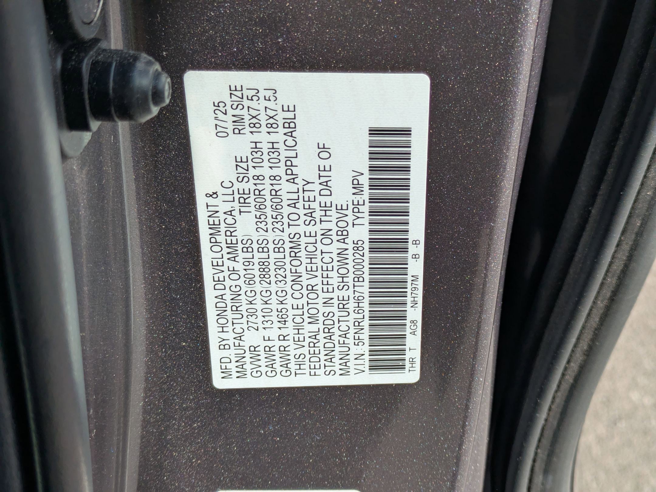 Used 2026 Honda Odyssey EX-L image 37