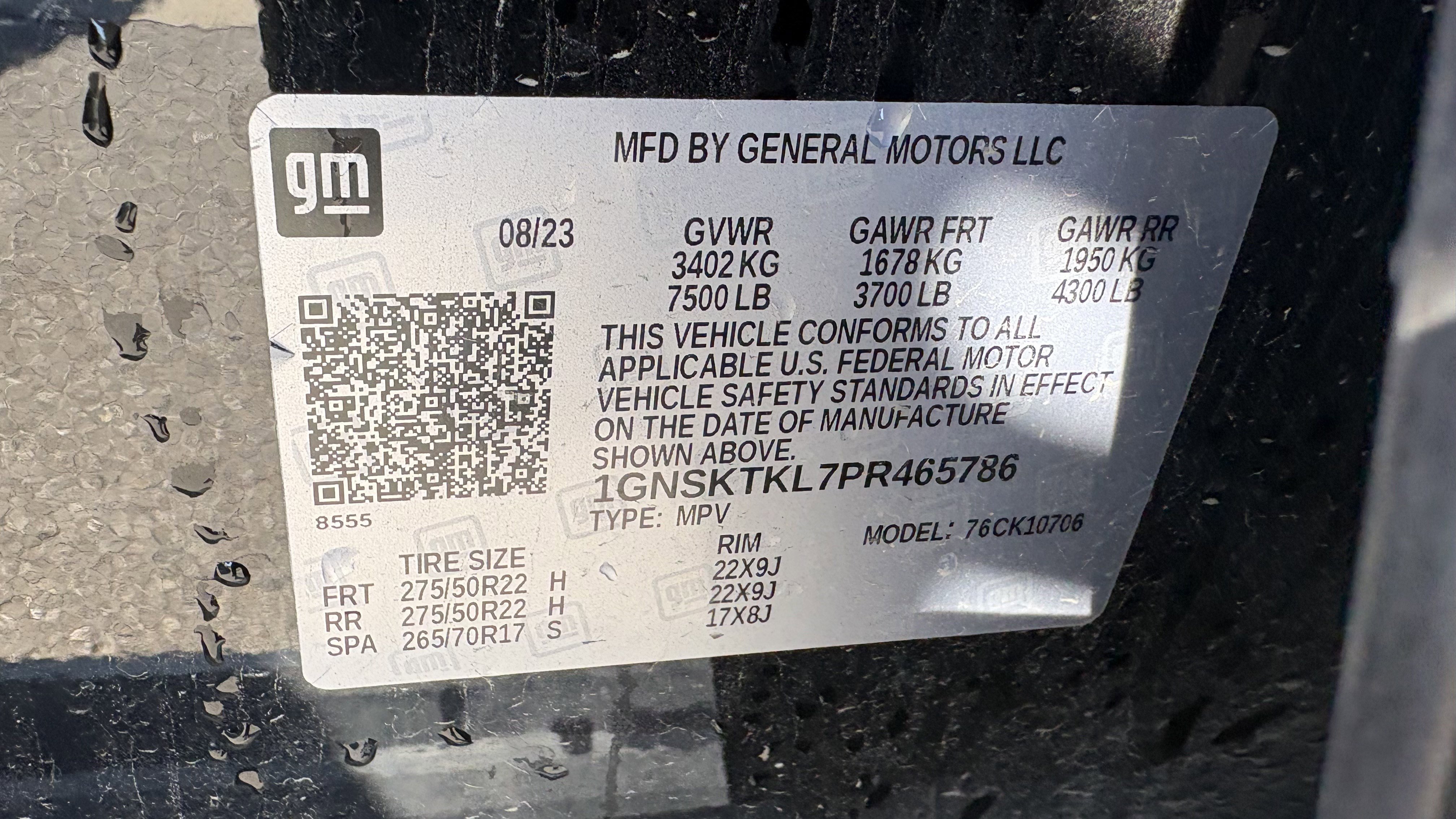 Used 2023 Chevrolet Tahoe High Country image 34