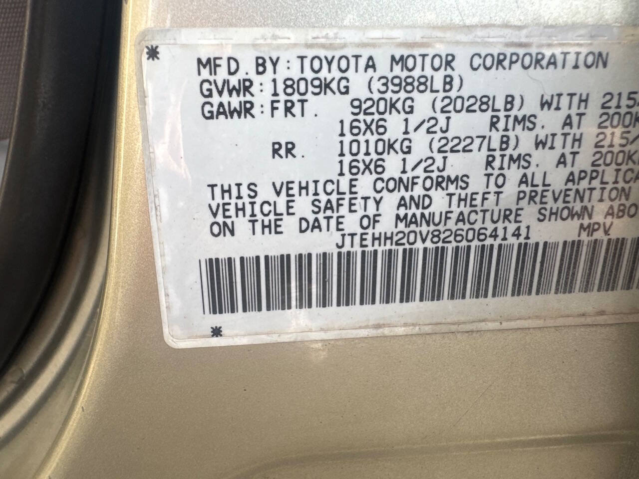 Used 2002 Toyota RAV4 4WD image 31
