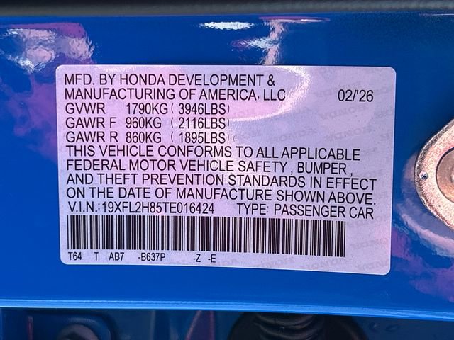 New 2026 Honda Civic Sport image 19