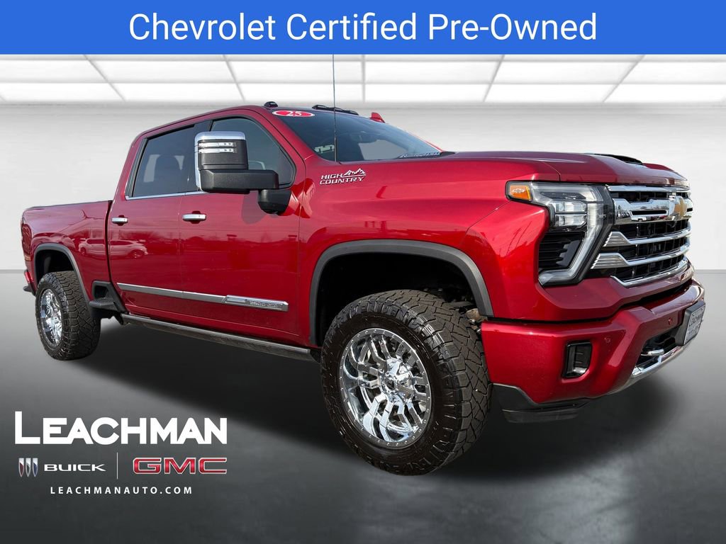 Certified 2025 Chevrolet Silverado 2500 High Country w/ Technology Package