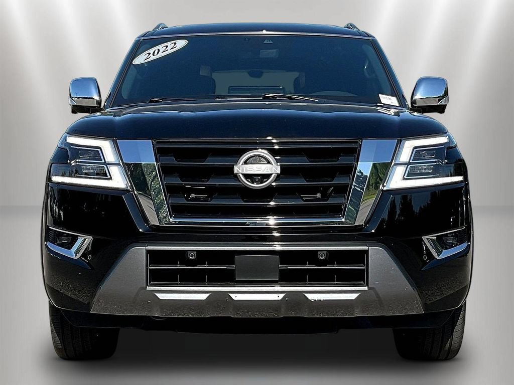 Used 2022 Nissan Armada Platinum w/ Captain's Chairs Package RWD image 2