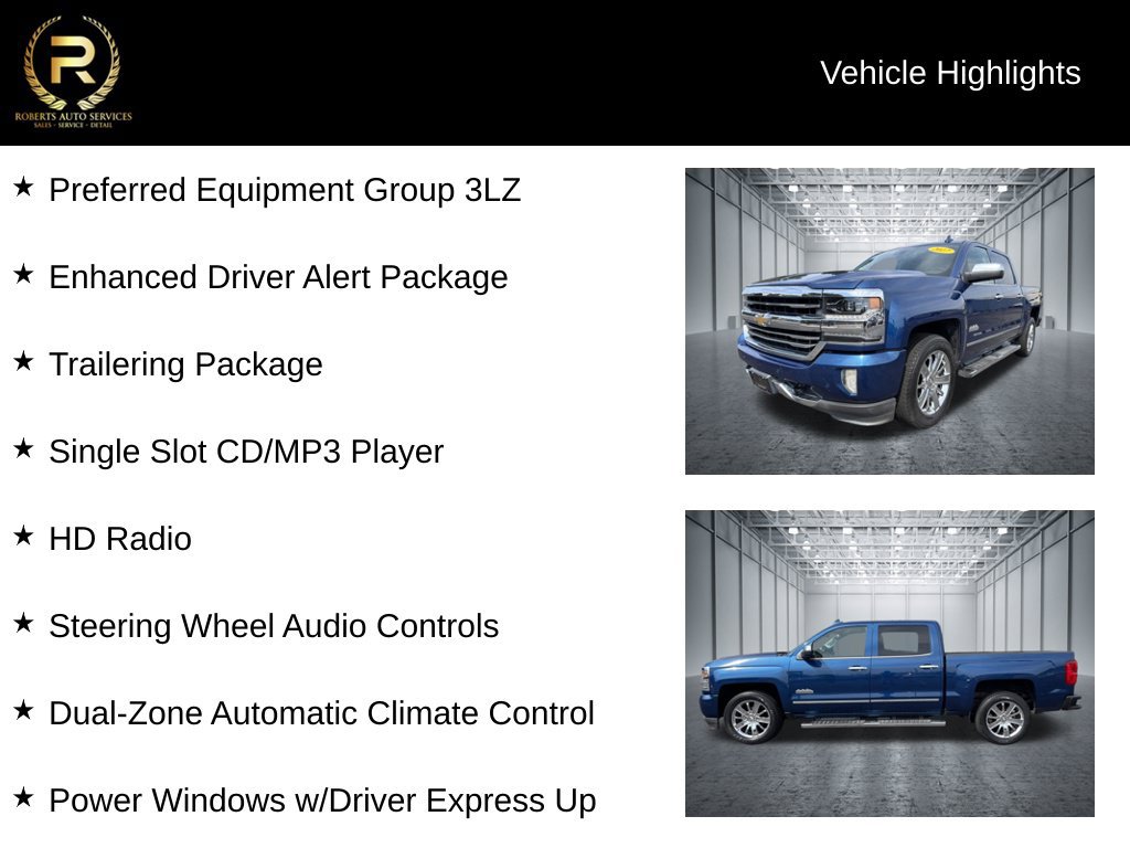 Used 2017 Chevrolet Silverado 1500 High Country RWD image 10