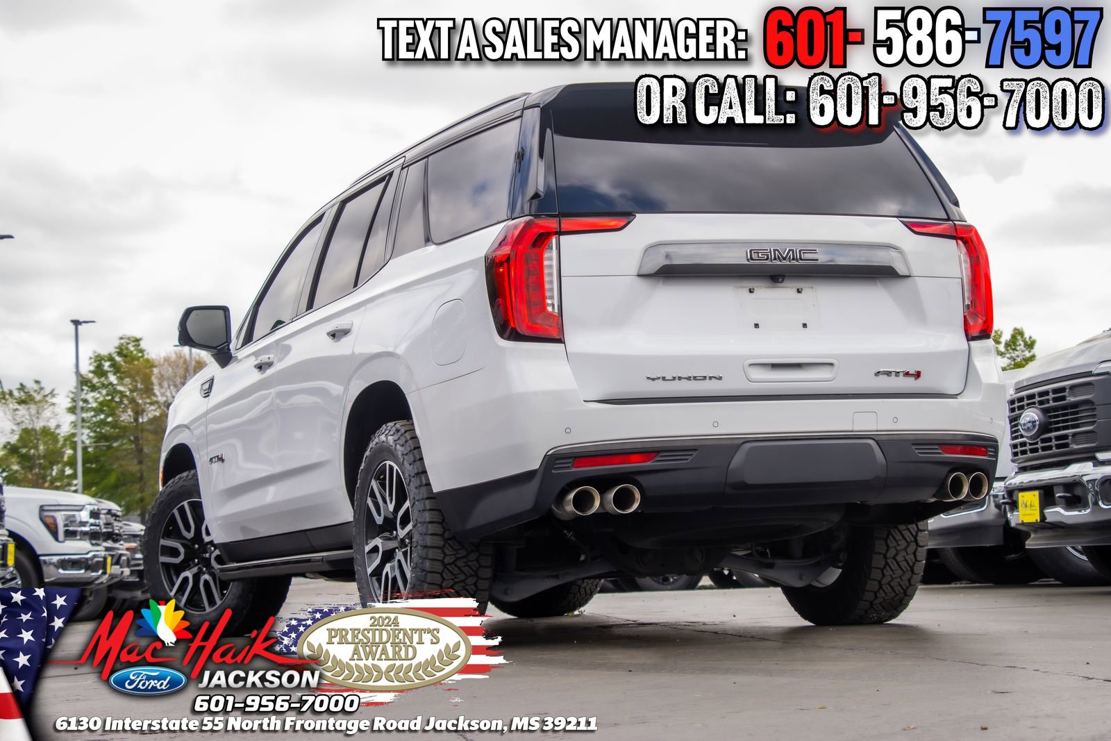 Used 2024 GMC Yukon AT4 w/ Technology Package image 4