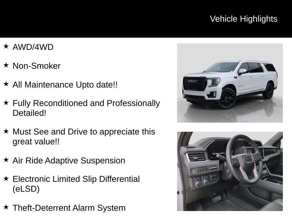 Used 2024 GMC Yukon XL Denali w/ Max Trailering Package image 25