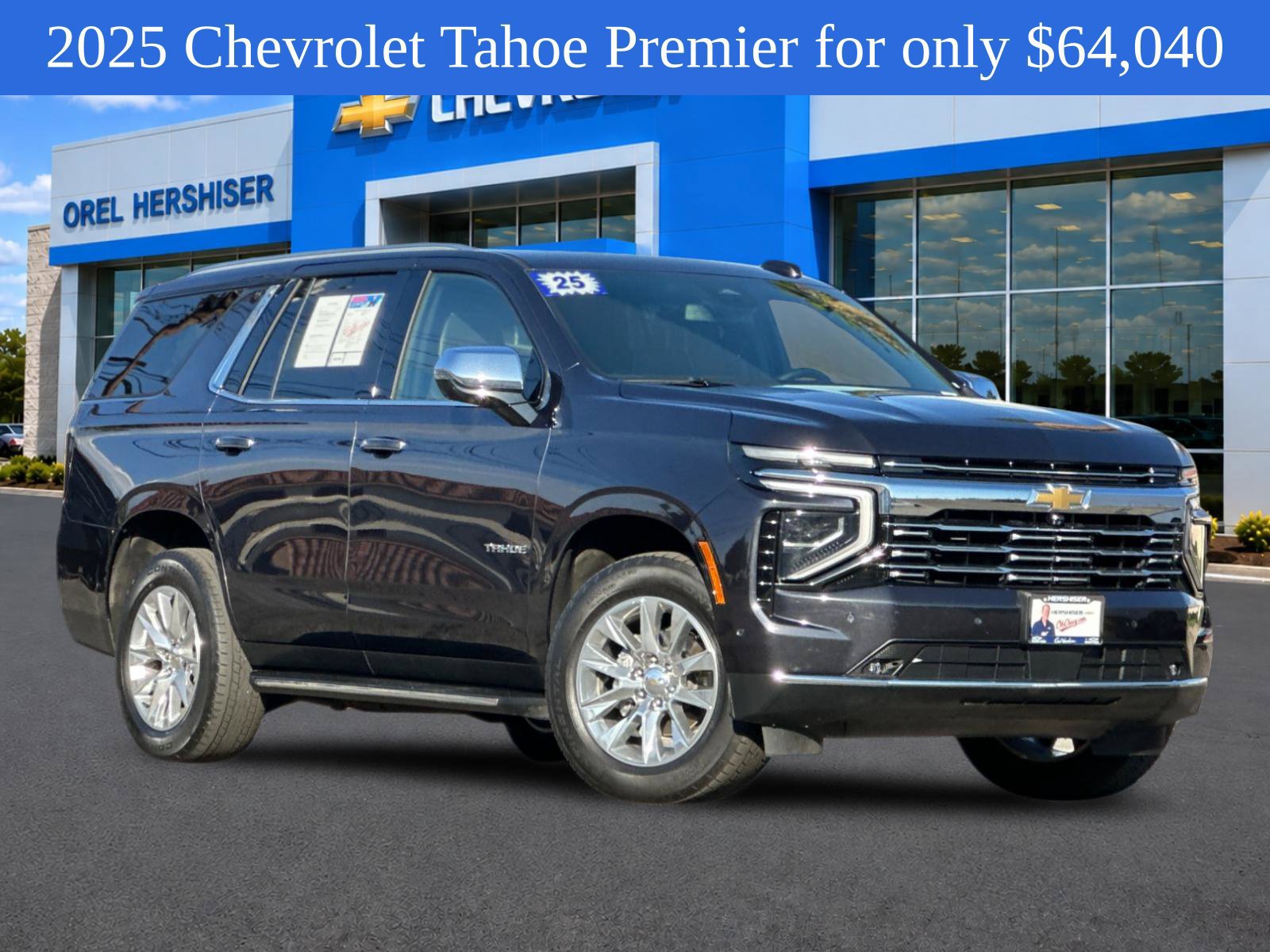 Used 2025 Chevrolet Tahoe Premier AWD/4WD image 3