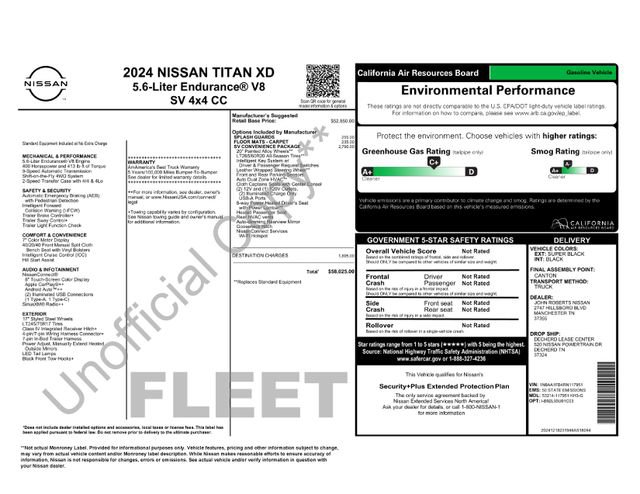 Used 2024 Nissan Titan SV w/ SV Convenience Package image 4