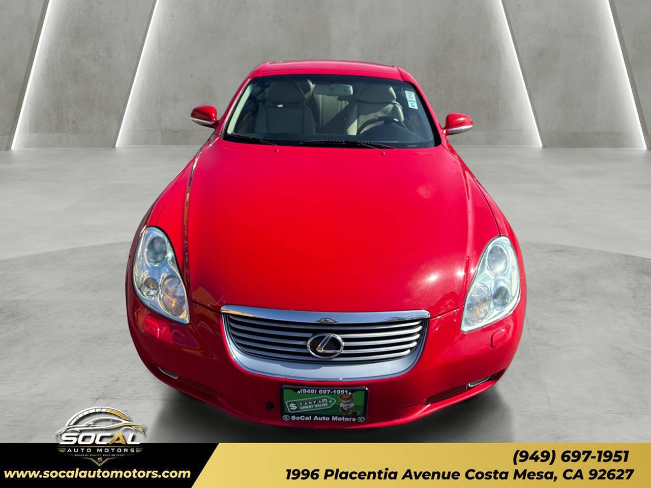 Used 2003 Lexus SC 430 Convertible RWD image 16