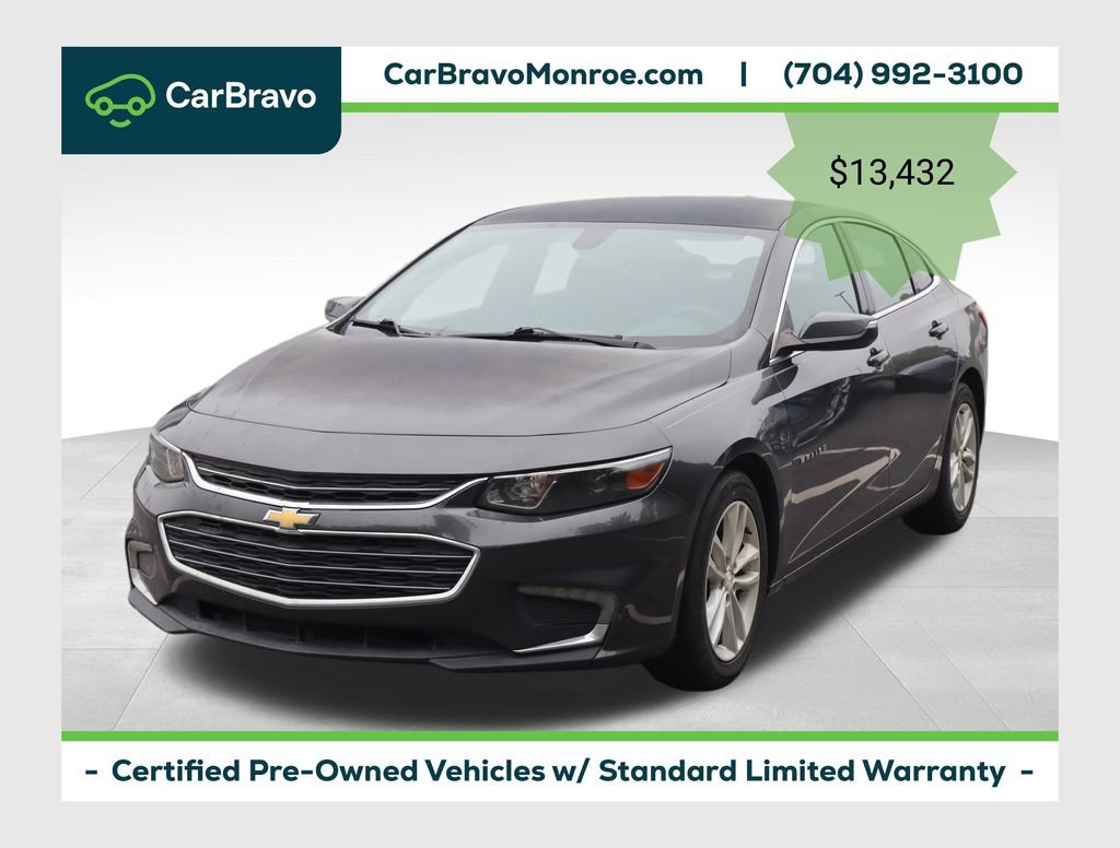 Certified 2017 Chevrolet Malibu LT