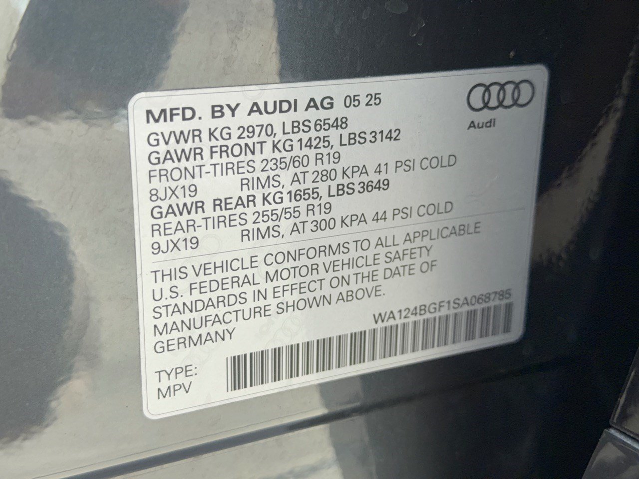 Certified 2025 Audi Q6 e-tron Premium Plus w/ Premium Plus AWD/4WD image 31