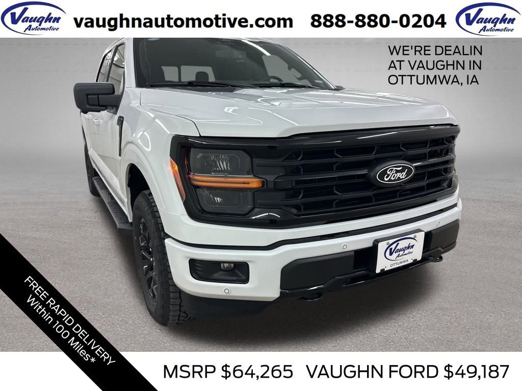 New 2025 Ford F150 XLT w/ Equipment Group 302A MID image 1