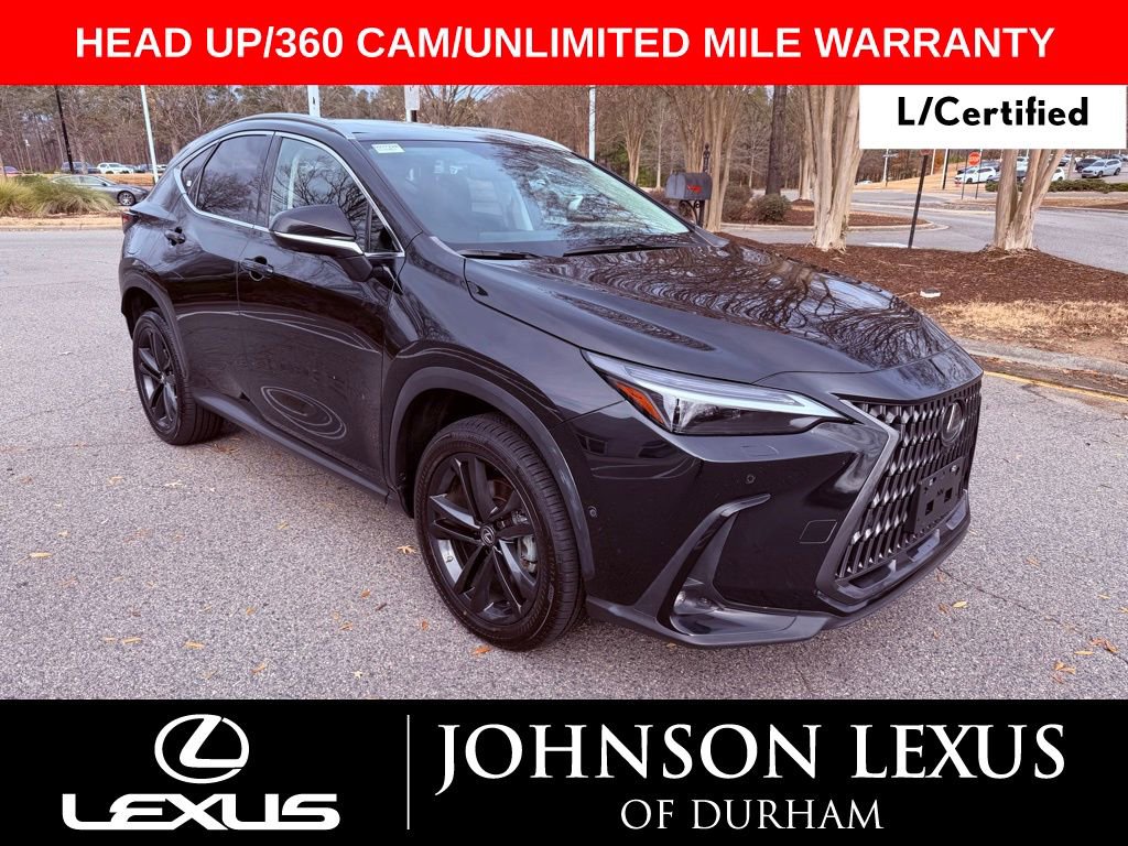 Certified 2022 Lexus NX 450h+ AWD w/ Vision Package image 1