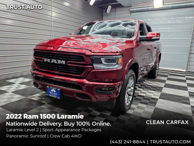 Used 2022 RAM 1500 Laramie AWD/4WD image 1