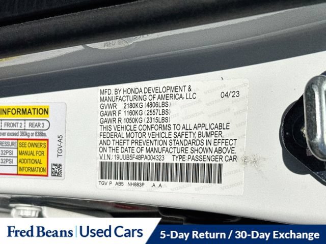 Used 2023 Acura TLX w/ Technology Package FWD image 40