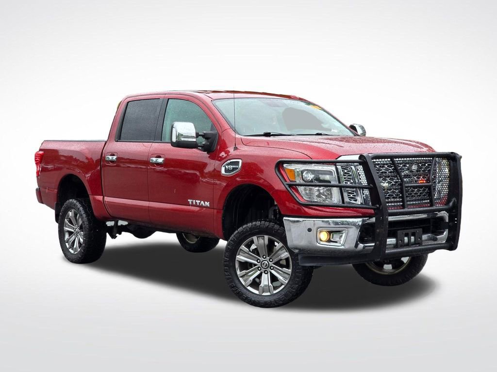 Used 2017 Nissan Titan SL w/ Chrome Package AWD/4WD image 13