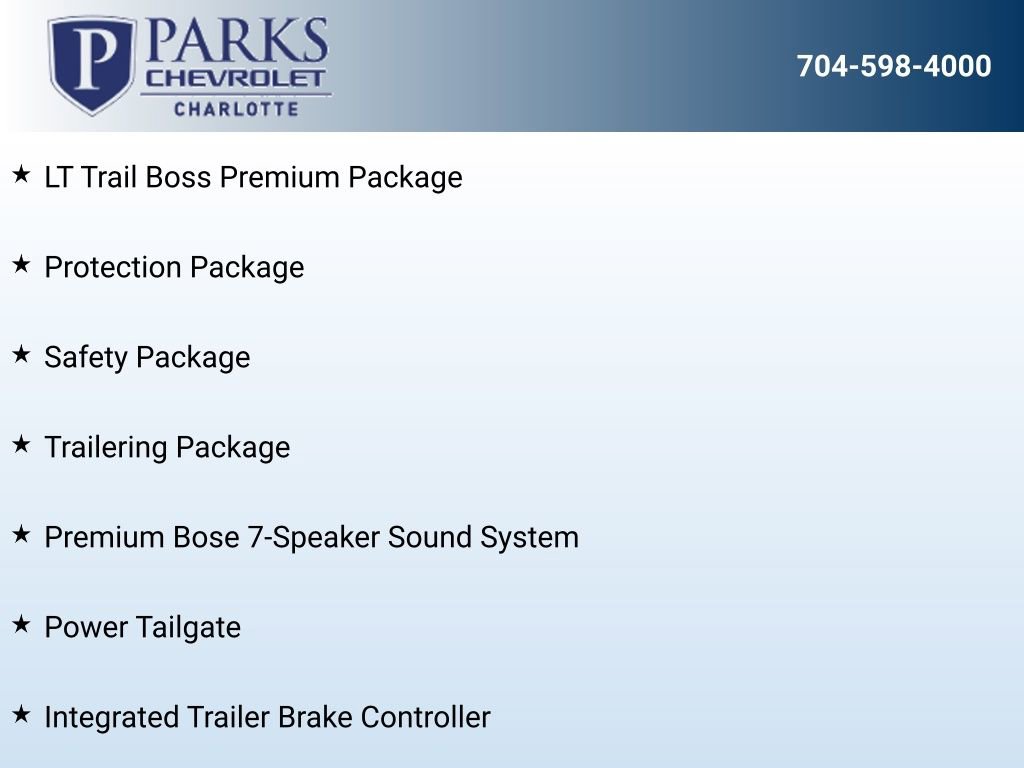 New 2026 Chevrolet Silverado 1500 LT Trail Boss w/ LT Trail Boss Premium Package image 21
