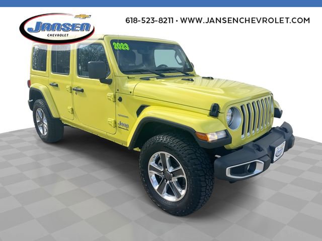 Used 2023 Jeep Wrangler Sahara AWD/4WD video 1
