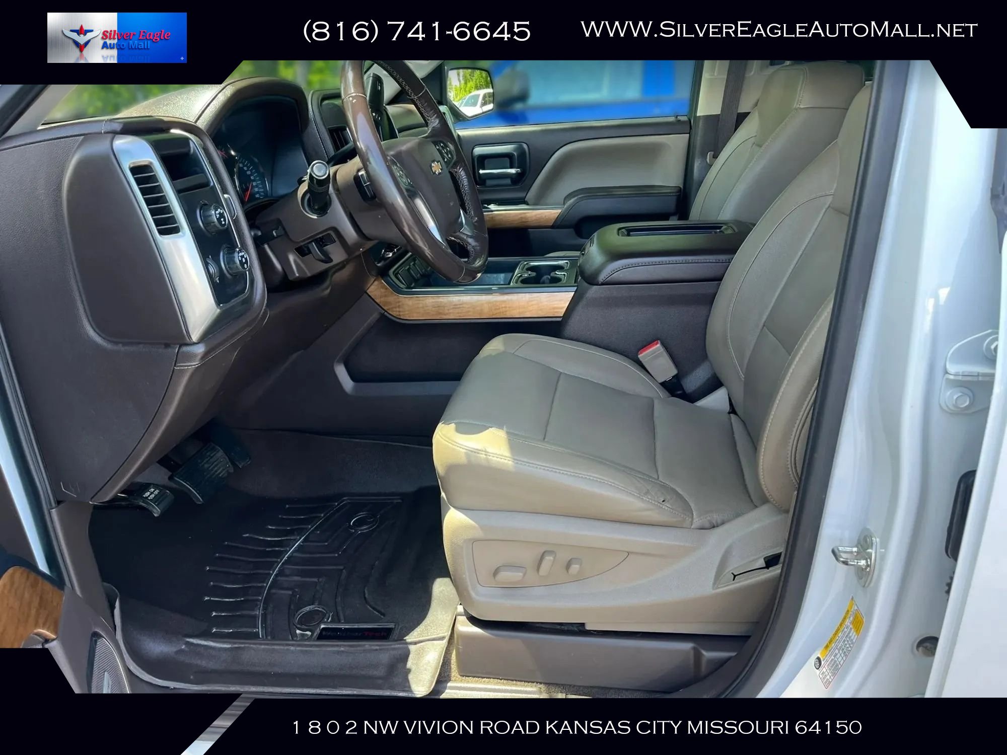 Used 2018 Chevrolet Silverado 1500 LTZ w/ Sport Package AWD/4WD image 9