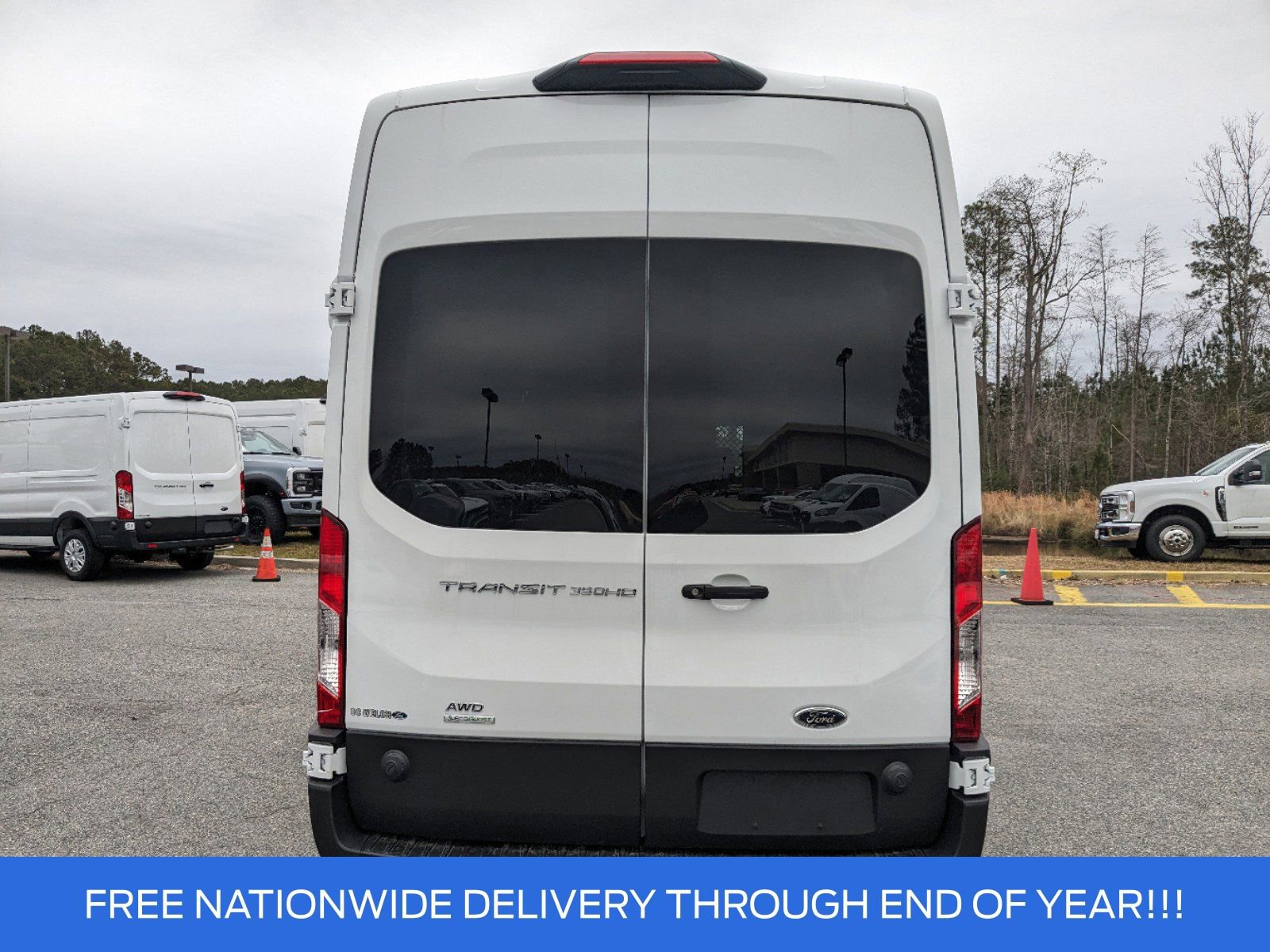 New 2024 Ford Transit 350 148 High Roof DRW AWD w/ Exterior Upgrade Package image 5