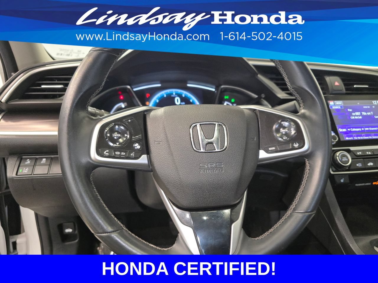 Certified 2021 Honda Civic EX-L image 15