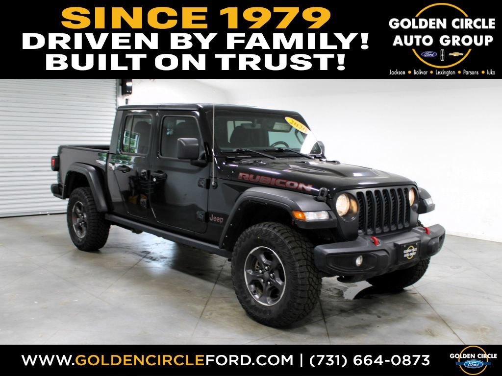 Used 2022 Jeep Gladiator Rubicon w/ Cold Weather Group AWD/4WD image 1