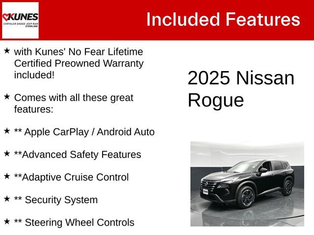 Used 2025 Nissan Rogue SV AWD/4WD image 4