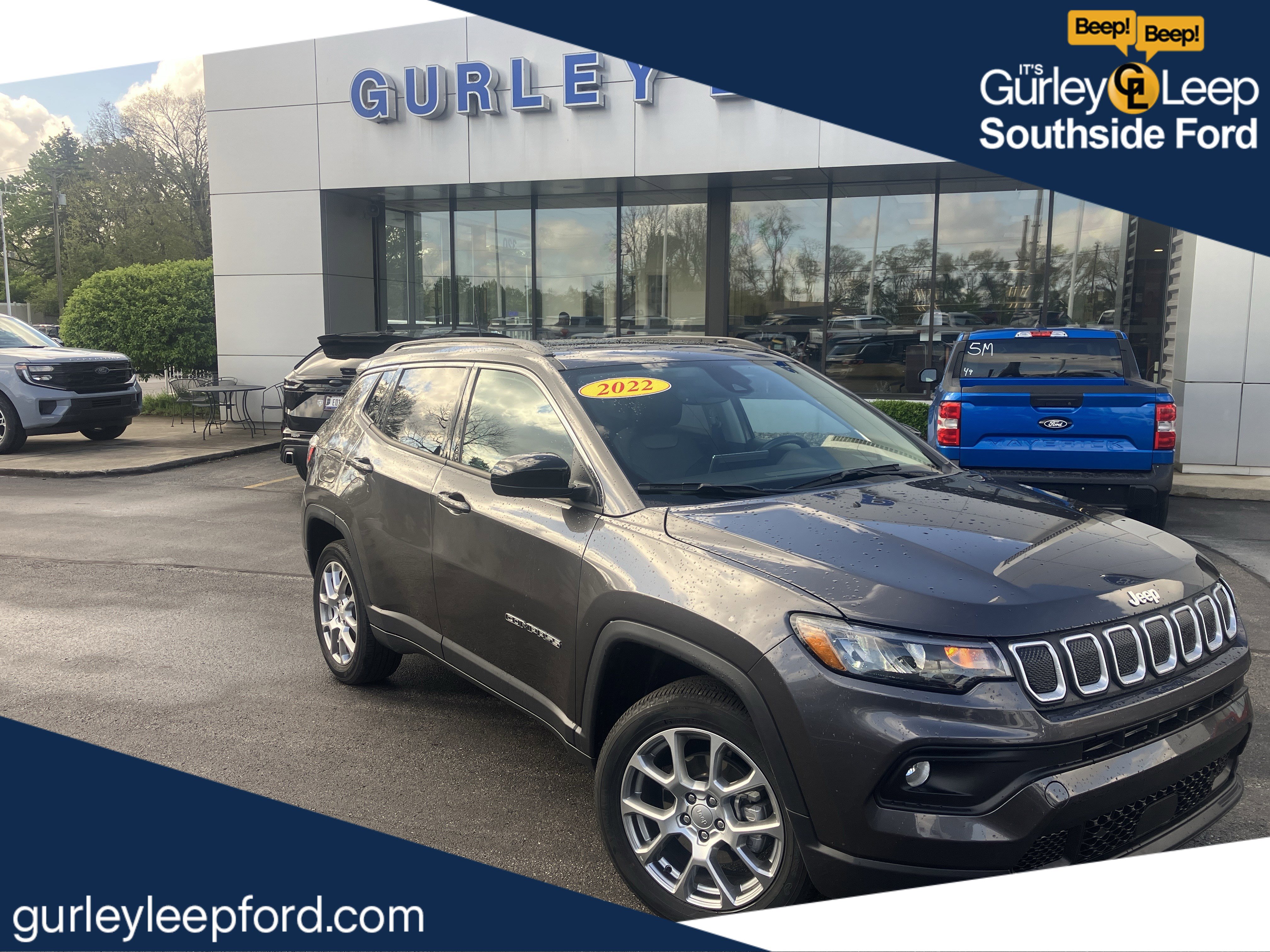 Used 2022 Jeep Compass Latitude w/ Sun and Sound Group