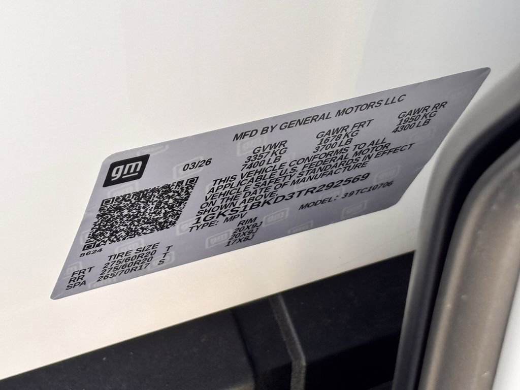 New 2026 GMC Yukon Elevation w/ Elevation Premium Package image 25