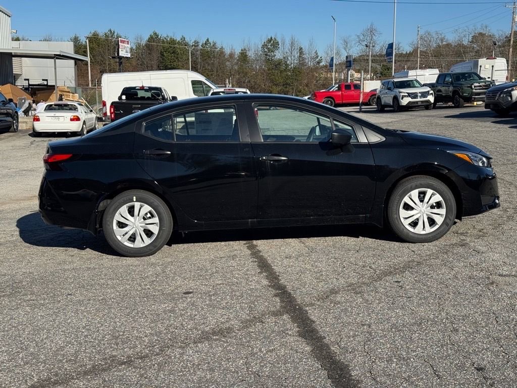 New 2025 Nissan Versa S w/ Trunk Package FWD image 2